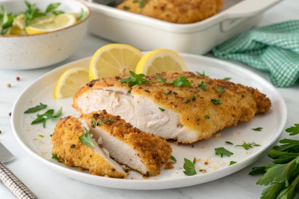 Parmesan Crusted Chicken – Crispy, Juicy & Irresistible