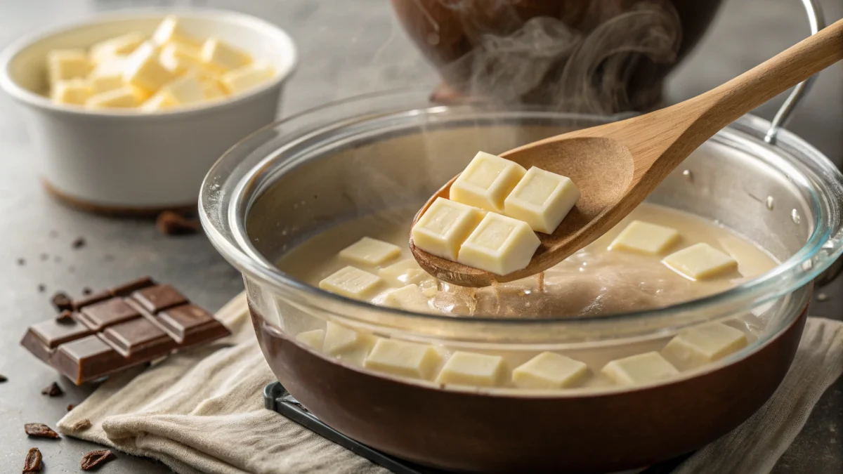 Melting White Chocolate – The Perfect Smooth Consistency
